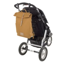 Wickelrucksack - Rolltop Backpack, Curry