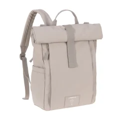 Wickelrucksack - Rolltop Up Backpack, Taupe
