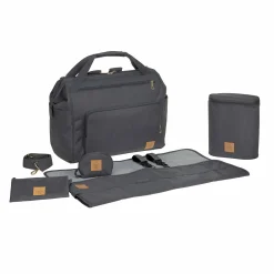 Wickelrucksack Zwillinge, Anthrazit