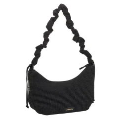 Wickeltasche Crossbody gesteppt - Lunua Bum Bag, Schwarz