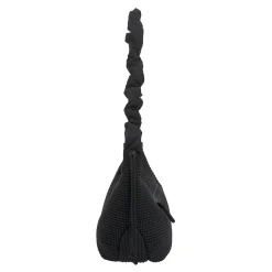 Wickeltasche Crossbody gesteppt - Lunua Bum Bag, Schwarz