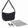 Wickeltasche Crossbody - Lunua Bum Bag, Schwarz