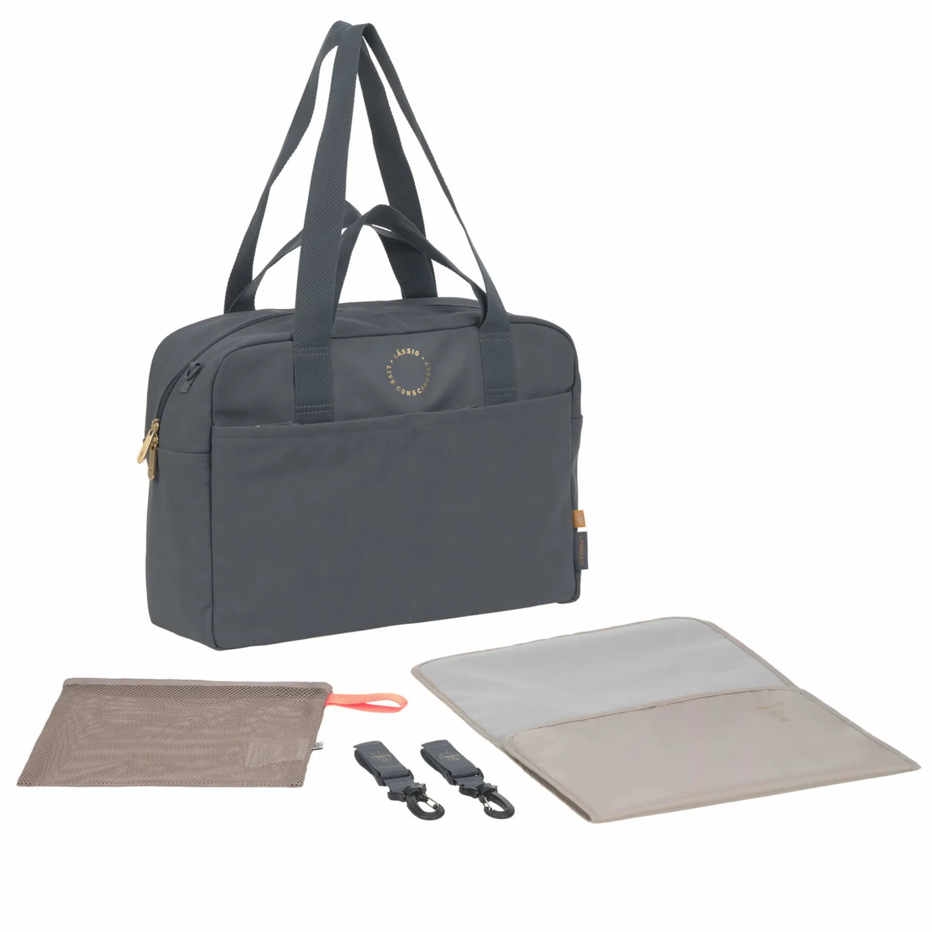 Wickeltasche - Everyday Bag, Anthrazit