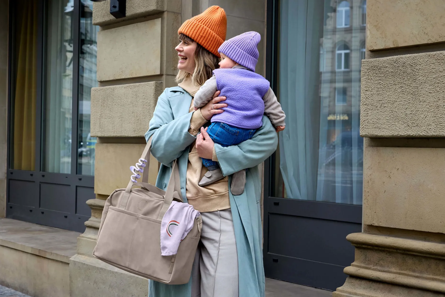 Wickeltasche - Everyday Bag, Humus