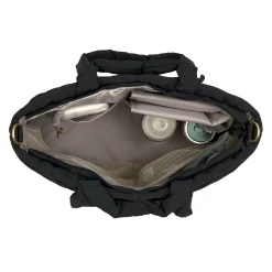 Wickeltasche gesteppt - Liva, Schwarz