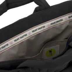 Wickeltasche gesteppt - Liva, Schwarz