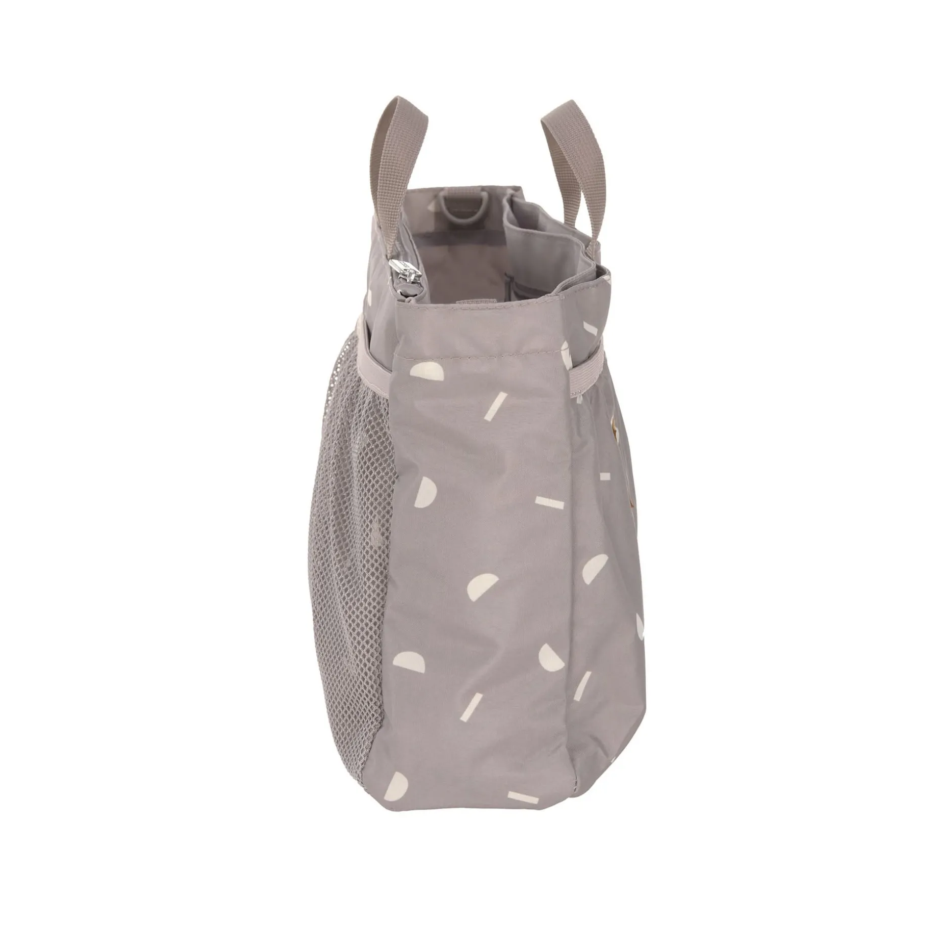 Wickeltasche - Multitalent Organizer Blocks Taupe, Grau