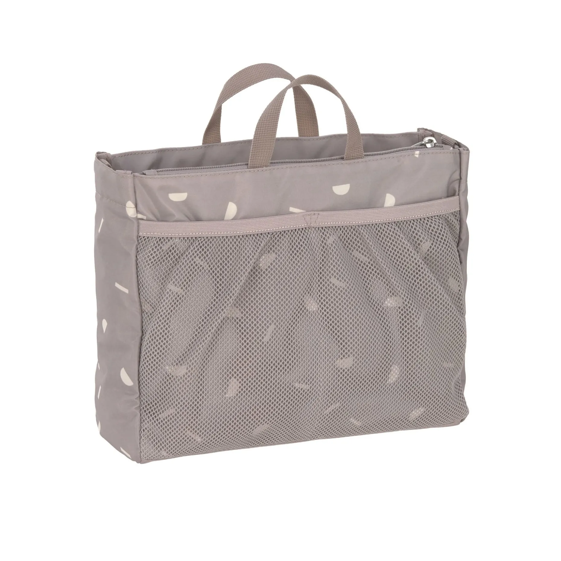 Wickeltasche - Multitalent Organizer Blocks Taupe, Grau