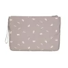 Windeltasche - Clutch, Blocks Taupe, Grau