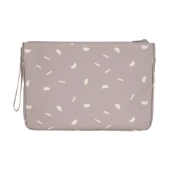 Windeltasche - Clutch, Blocks Taupe, Grau