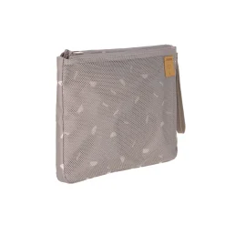 Windeltasche - Clutch, Blocks Taupe, Grau