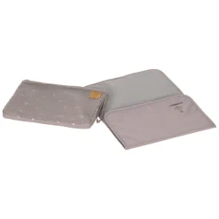Windeltasche - Clutch, Blocks Taupe, Grau